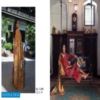 Qalamkar Luxury Lawn Branded Pakistani Salwar Kameez Surat