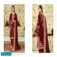 Qalamkar Luxury Velvet 2020 Wholesale Branded Luxury Suits Catalog