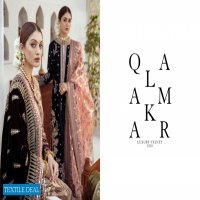 Qalamkar Luxury Velvet 2020 Wholesale Branded Luxury Suits Catalog