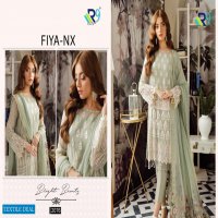 R9 PRESENT FIYA NX GEORGETTE PAKISTANI WORK SUITS COLLECTION