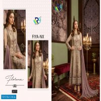 R9 PRESENT FIYA NX GEORGETTE PAKISTANI WORK SUITS COLLECTION