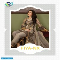 R9 PRESENT FIYA NX GEORGETTE PAKISTANI WORK SUITS COLLECTION