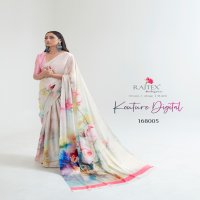 RAJTEX KOUTURE DIGITAL 168001-168011 SERIES JAPAN SATIN DIGITAL PRINTED SAREE