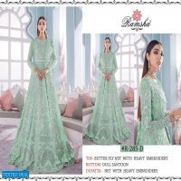 RAMSHA 285 NX NET KALI STYLE EMBROIDERY LONG SUITS