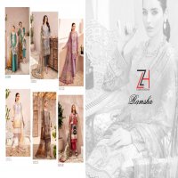 RAMSHA BY ZAURA HASSAN JAM COTTON PAKISTANI SALWAR KAMEEZ SELLER