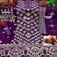 RAMSHA VOL 18 SERIES 335-338 EMBROIDERY GEORGETTE PAKISTANI DRESSES