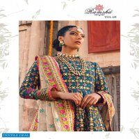 RAMSHA VOL 9 SERIES 299-302 GEORGETTE NET PAKISTANI EID SALWAR KAMEEZ