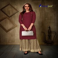 RANGJYOT NAGMA VOL 1 KURTI WITH SHARARA PAIR ETHNIC COLLECTION AT BEST PRICES