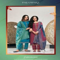 RANGOON PRESENTS PARAMPARA FANCY SILK EXCLUSIVE TRENDING SERIES OF READYMADE SUITS CATALOGS