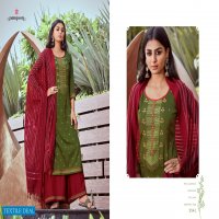 RANGOON TYOHAAR JAM SILK WITH EMBROIDERY WORK READYMADE SUIT AT AFFORDABLE PRICE