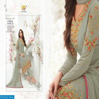RASHI PRINTS LAUNCH PARI GEORGETTE WITH KASHMIRI WORK 331-338 SERIES SUIT COLLECTION