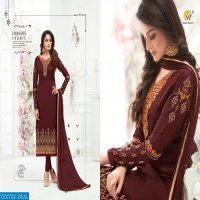 RASHI PRINTS LAUNCH PARI GEORGETTE WITH KASHMIRI WORK 331-338 SERIES SUIT COLLECTION