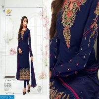 RASHI PRINTS LAUNCH PARI GEORGETTE WITH KASHMIRI WORK 331-338 SERIES SUIT COLLECTION