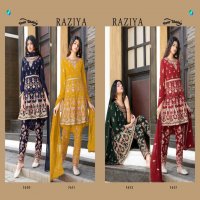 RAZIYA BY YOUR CHOICE GEORGETTE READYMADE EMBROIDERY PAKISTANI SUITS