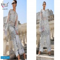 RINAZ FASHION BLOCK BUSTER VOL 7 GEORGETTE WITH HEAVY EMBROIDERY WORK PAKISTANI SUITS CONCEPT