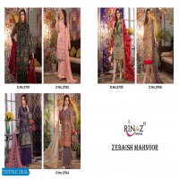 RINAZ FASHION ZEBAISH MAHNOOR GEORGETTE WITH EMBROIDERY EXCLUSIVE PAKISTANI SUITS CONCEPT