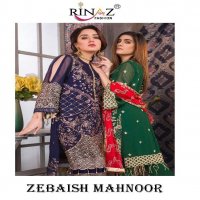 RINAZ FASHION ZEBAISH MAHNOOR GEORGETTE WITH EMBROIDERY EXCLUSIVE PAKISTANI SUITS CONCEPT