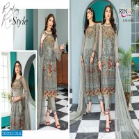 RINAZ MARYAMS GOLD VOL 8 GEORGETTE HEAVY EMBROIDERY PAKISTANI SUITS