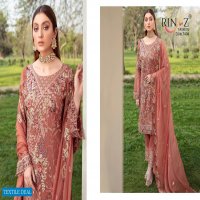 RINAZ RAMSHA VOL 8 GEORGETTE EMBROIDERY PAKISTANI SUITS