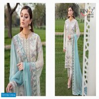 RINAZ RAMSHA VOL 8 GEORGETTE EMBROIDERY PAKISTANI SUITS