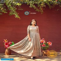 RIWAAZ BY ARADHNA RAYON WORK LONG EVENING GOWN COLLECTION