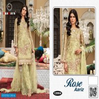 ROSE AARIZ BY SHANAYA GEORGETTE PAKISTANI EMBROIDERY SALWAR KAMEEZ