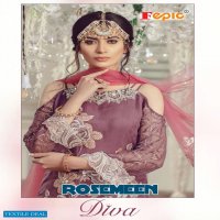 ROSEMEEN DIVA BY FEPIC DESIGNER GEORGETTE PAKISTANI STYLE SUIT CONCEPT