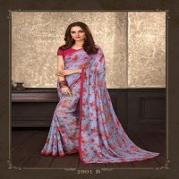 RUCHI PRESENTS JASMINE HIT DESIGNS GEORGETTE CASUAL WEAR SAREE SELLER