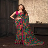 RUCHI PRESENTS JASMINE HIT DESIGNS GEORGETTE CASUAL WEAR SAREE SELLER