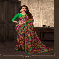 RUCHI PRESENTS JASMINE HIT DESIGNS GEORGETTE CASUAL WEAR SAREE SELLER