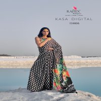 Rajtex Kasa Digital Japan Satin Crepe Saree Catalog