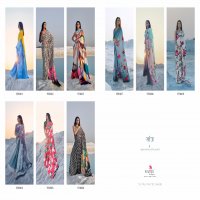 Rajtex Kasa Digital Japan Satin Crepe Saree Catalog