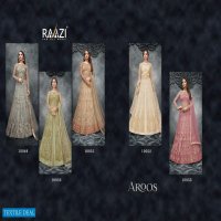 Rama Raazi Aroos The Bride 10049 to 10053 Series Anarkali Dress