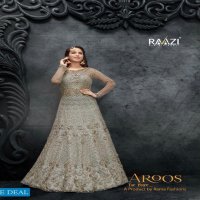 Rama Raazi Aroos The Bride 10049 to 10053 Series Anarkali Dress