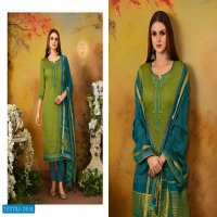 Ramaiya Zanzar Vol-2 Wholesale Shopping Jam Silk Sarvoski Work Dress Material