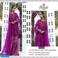 Ramsha R-136 Wholesale Shopping Pakistani Concept Dress Material