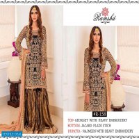 Ramsha R-157 And R-158 Wholesale Pakistani Concept Dress Material