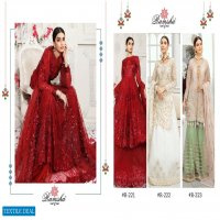 Ramsha R-221 R-222 And R-223 Wholesale Pakistani Concept Salwar Kameez