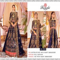 Ramsha R-262 R-263 And R-264 Wholesale Pakistani Salwar Kameez