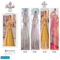 Ramsha Vol-6 Wholesale Pakistani Conceot Dress