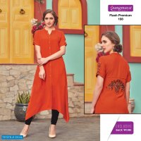Rangmaya Flash premium Wholesale Shopping heavy Rayon Kurtis