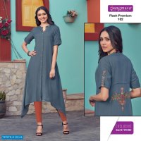 Rangmaya Flash premium Wholesale Shopping heavy Rayon Kurtis