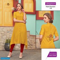 Rangmaya Flash premium Wholesale Shopping heavy Rayon Kurtis