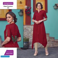 Rangmaya Flash premium Wholesale Shopping heavy Rayon Kurtis