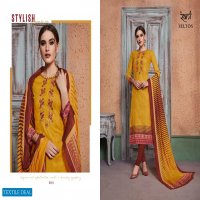 Rani Seltos Pure Cambric print With work Dress Material