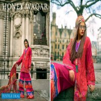 Regalia Honey Waqar Conquerir le monde ss 19 Wholesale Luxury Festival Lawn Collection