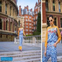 Regalia Honey Waqar Conquerir le monde ss 19 Wholesale Luxury Festival Lawn Collection