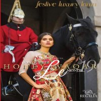 Regalia Honey Waqar Conquerir le monde ss 19 Wholesale Luxury Festival Lawn Collection