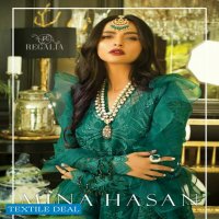 Regalia Mina Hasan Online Shopping Branded Luxury Chiffon Suits