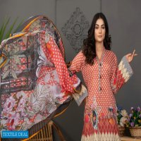 Regalia Orchid Printed Lawn With Silk Dupatta Wholesale Pakistani Suits Dealer